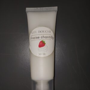 Gel douche fraise chantilly