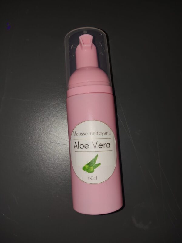 Mousse nettoyante aloe Vera